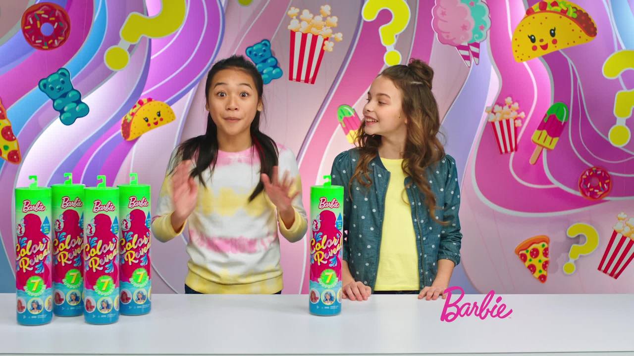 mattel color reveal barbie