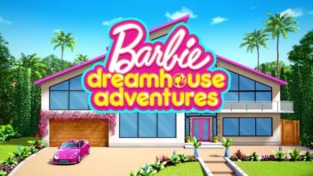 barbie cartoon house